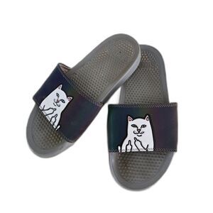 Rip N Dip Lord Nermal Flip Flops Collectors Women 7 Grey